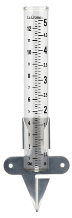 La Crosse 704-1514 Rain ga, 5 in, 2-1/4 in L x 1 in W x 6-3/4 in H Dimensions, Pack of 6