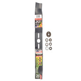 MaxPower 20 in. 3-in-1 Mower Blade For Walk-Behind Mowers 1 pk