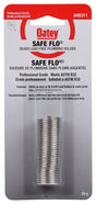 Oatey Safe-Flo 48311 Wire Solder, 28 g Carded, Solid, Silver Gray, 215 to 237 deg C Melting Point