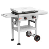 LoCo SmartTemp Series 2023050175 Classic Griddle, 32,000 Btu/hr BTU, Liquid Propane, 2-Burner, Rack Storage, Chalk