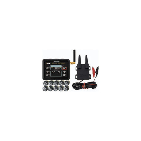 Minder TM22143 Tireminder I10 Tire Pressure Monitoring System + Rhino Booster w/10 Standard Transmitters