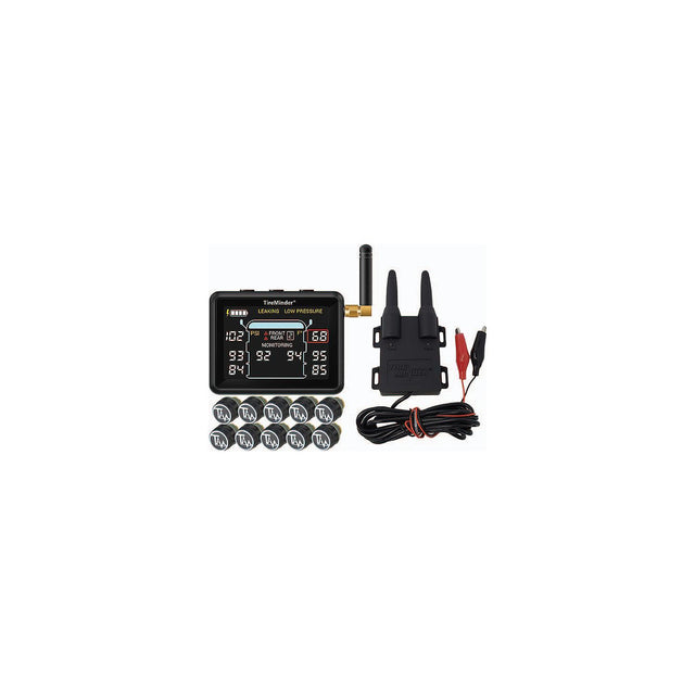 Minder TM22143 Tireminder I10 Tire Pressure Monitoring System + Rhino Booster w/10 Standard Transmitters