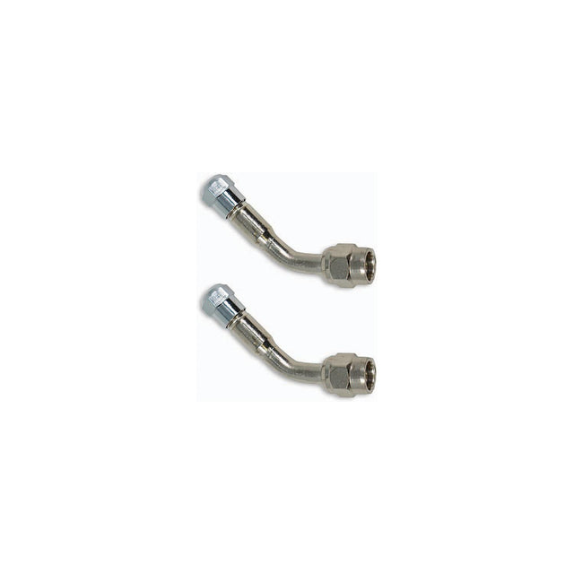 Minder TM22305VP Tireminder Valve Extender, 45° Angled, 1 pr.