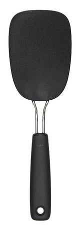 Good Grips 1058984 Flexible Turner, 4 in W Blade, Nylon Blade, Black