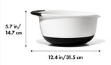 Good Grips 1059701 Mixing Bowl, 5 qt Capacity, 11-1/2 in Dia, 5-1/2 in L, Plastic