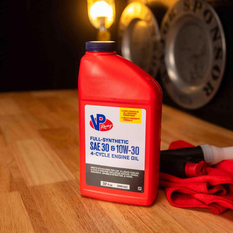 VP Racing Fuels 10W-30 4-Cycle Synthetic Motor Oil 32 oz 1 pk, Pack of 6