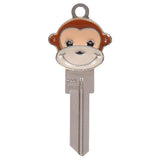HILLMAN 3D Keys House/Office Universal Key Blank KW1 Single For Universal, Pack of 4