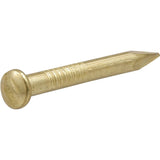OOK 50036 Picture Hanger, 50 lb, Steel, Brass, Gold, 10/PK