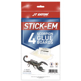 JT Eaton Stick-Em Glue Board 4 pk, Pack of 24
