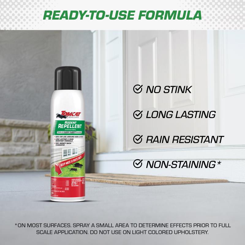 Tomcat Animal Repellent Spray For Rodents 14 oz, Pack of 8