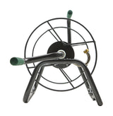 Yard Butler 75 ft. Silver Free Standing Hose Reel