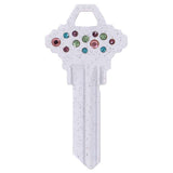 HILLMAN DIVA Confetti House/Office Universal Key Blank SC1 Single, Pack of 6