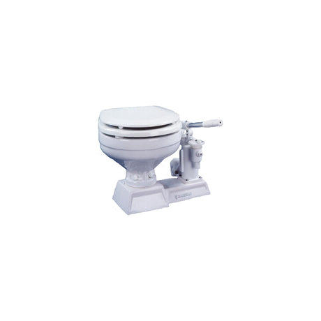 Raritan PHII Manual Toilet w/Marine Bowl-White