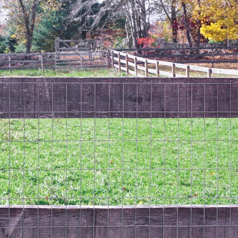Garden Craft 36 in. H X 100 ft. L Steel Welded Wire Fence Gray
