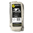 Wells Lamont Men's Dotted Palm Work Gloves White M 6 pk