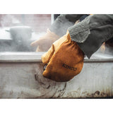 Kinco XL Pigskin Leather Cold Weather Black/Gold Mittens