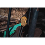 Kinco XL Pigskin Leather Cold Weather Black/Gold Ski Gloves