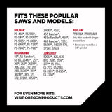 Oregon PowerCut E68 18 in. Chainsaw Chain 68 links