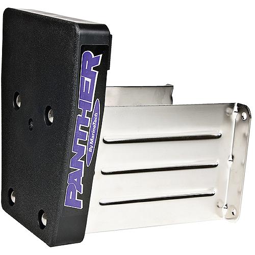 Panther 550028 4- and 2-Stroke Fixed Mount Outboard Motor Bracket Max 35hp, 263 lbs.