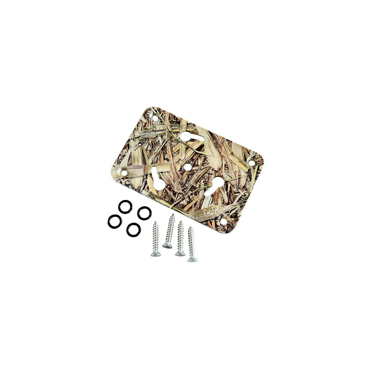 Panther King Pin Shallow Water Anchor System - Spare Bow Mount Base Kit Only, Camoflauge