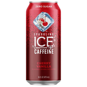 Sparkling Ice 716288 Energy Drink, Liquid, Caffeine, Cherry Vanilla, 16 fl-oz Can, Pack of 12