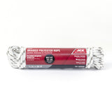Ace 1/4 in. D X 50 in. L Gray/White Diamond Braided Poly Rope