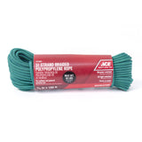 Ace 3/16 in. D X 100 in. L Green Diamond Braided Polypropylene Rope