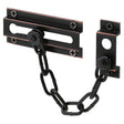 Defender Security U-10305 Chain Door Guard, Solid Brass, Classic Bronze