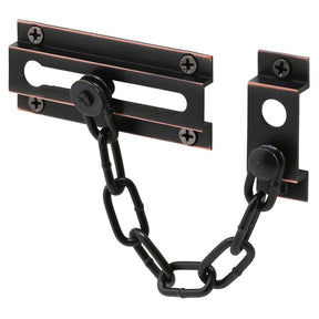 Defender Security U-10305 Chain Door Guard, Solid Brass, Classic Bronze