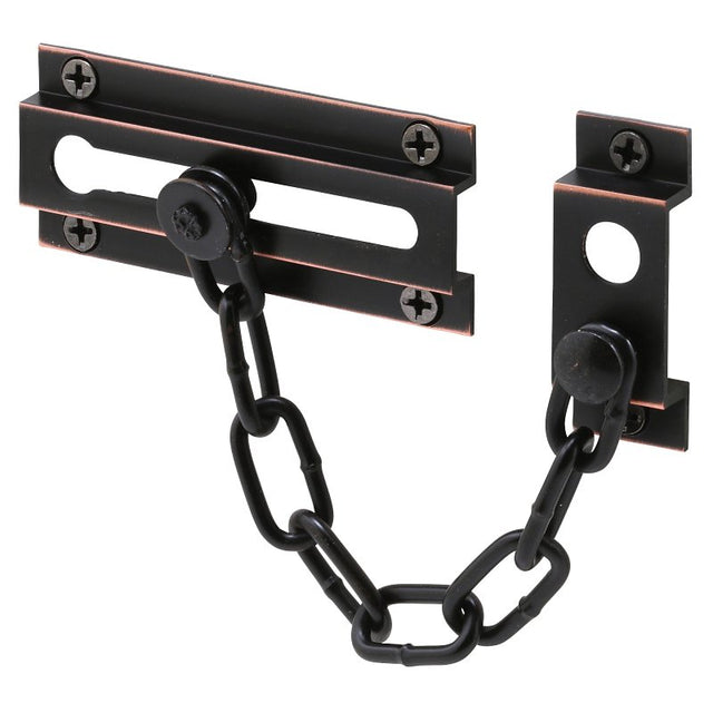 Defender Security U-10305 Chain Door Guard, Solid Brass, Classic Bronze