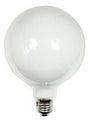 GE 14187 Light Bulb, 60 W, G40 Lamp, E26 Medium Lamp Base, 720 Lumens, 2600 K Color Temp, Soft White Light, Pack of 6