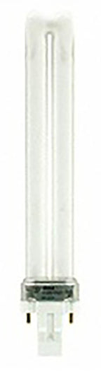 GE 14583 CFL Bulb, 13 W, T4 Lamp, GX23 Lamp Base, 825 Lumens, 2700 K Color Temp, Soft White Light