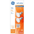 GE 18279 Light Bulb, CC-6 Filament, 2.5 in Dia x 3.31 in L Dimensions, 45 W, R20 Lamp, E26 Medium Lamp Base, 310 Lumens