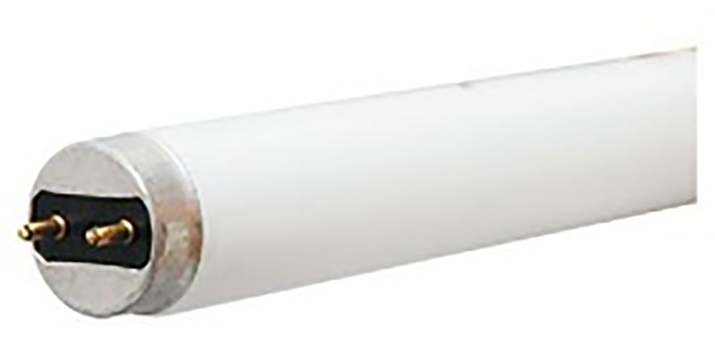 GE 21326 Light Bulb, 15 W, T8 Lamp, G13 Medium Bi-Pin Lamp Base, 920 Lumens, 3000 K Color Temp, Warm White Light, Pack of 6