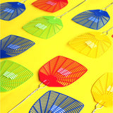 PIC Assorted Plastic Fly Swatter, Pack of 24