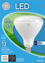 GE 35316 LED Bulb, Flood/Spotlight, BR40 Lamp, 85 W Equivalent, E26 Lamp Base, Dimmable, Daylight Light