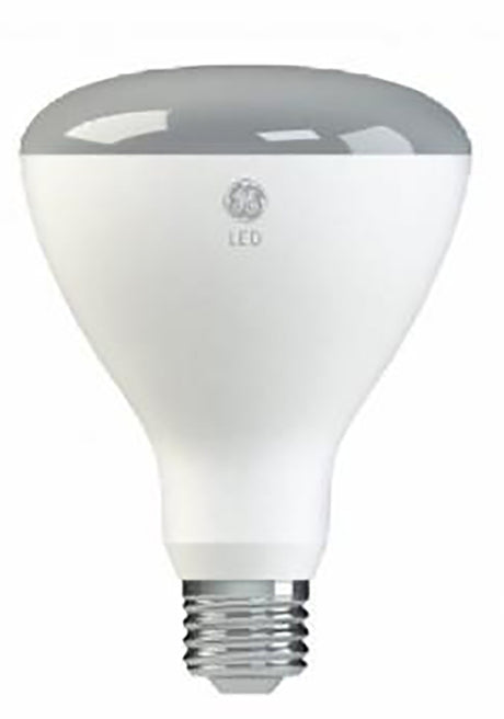 GE 40918 LED Bulb, 120 V, 700 Lumens, 10 W, BR30 Lamp, 65 W Equivalent, E26 Lamp Base, Dimmable, Soft White