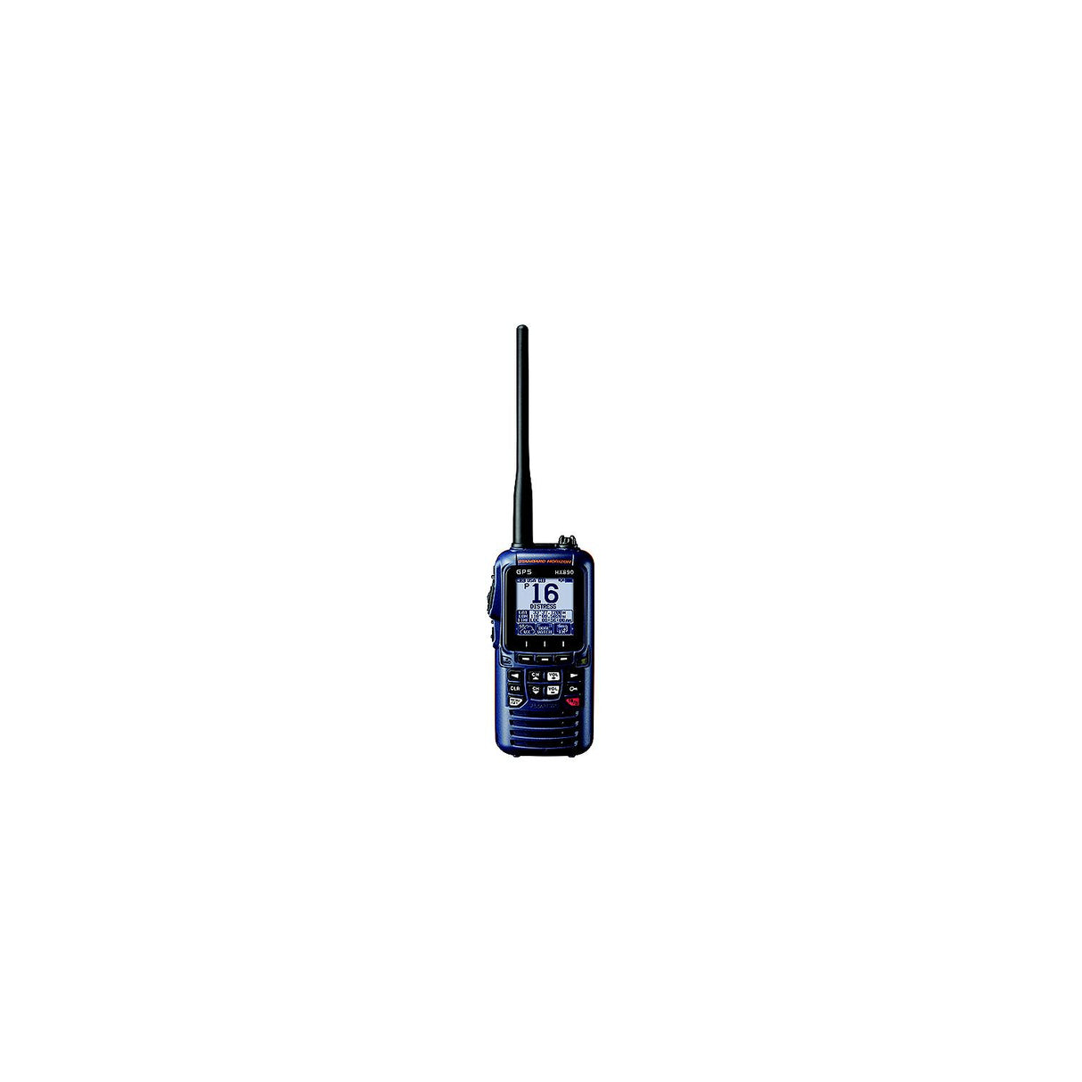 Standard HX890NB 6 Watt Floating Handheld VHF Radio W/GPS, Navy Blue
