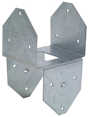 Simpson Strong-Tie BCS Series BCS2-2/4Z Post Cap, 2 to 2 x 4 in Post/Joist, Steel, ZMAX, Pack of 20