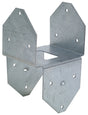 Simpson Strong-Tie BCS Series BCS2-2/4Z Post Cap, 2 to 2 x 4 in Post/Joist, Steel, ZMAX, Pack of 20