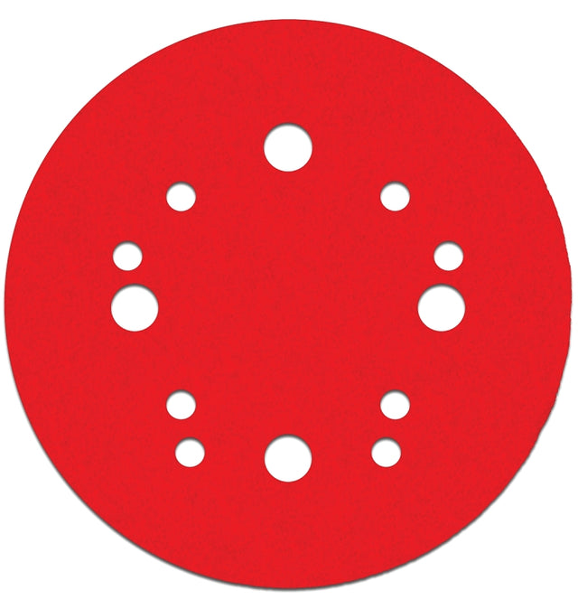 Diablo DCD050100H04G Sanding Disc, 5 in Dia, 100 Grit, Medium, 12-Hole, Ceramic Abrasive