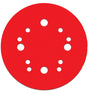 Diablo DCD050220H04G Sanding Disc, 5 in Dia, 220 Grit, Ultra Fine, Ceramic Abrasive, 12-Hole
