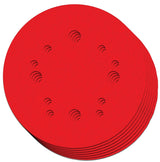 Diablo DCD050VFNH07G Sanding Disc Assorted Pack, 5 in Dia, 80, 150, 220 Grit, Coarse, Ultra Fine, Very Fine, 12-Hole