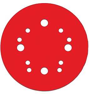 Diablo DCD050060H15G Random Orbital Sanding Disc, 5 in Dia, 60 Grit, Coarse, Ceramic Abrasive, 12-Hole