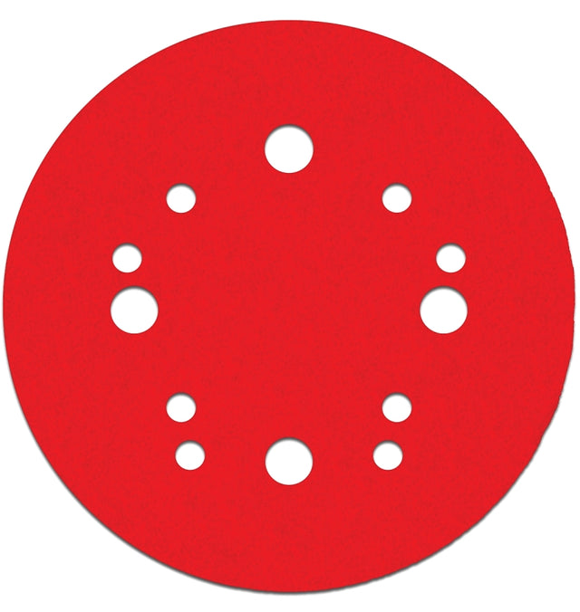Diablo DCD050060H15G Random Orbital Sanding Disc, 5 in Dia, 60 Grit, Coarse, Ceramic Abrasive, 12-Hole