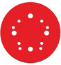Diablo DCD050060H15G Random Orbital Sanding Disc, 5 in Dia, 60 Grit, Coarse, Ceramic Abrasive, 12-Hole
