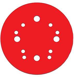 Diablo DCD050150H50G Sanding Disc, 5 in Dia, Coated, Grain, 150 Grit, Very Fine, Ceramic Abrasive, Paper Backing