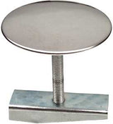 Danco 80830 Sink Hole Cover, 1-3/4 in Dia, Plastic/Stainless Steel, Pack of 6