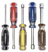 Crescent CND5SAEN SAE Nutdriver Set, 5-Piece, Steel, Chrome-Plated, Assorted