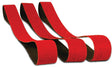 Diablo DCB130VGPS03G Sanding Belt Assorted Pack, 1 in W, 30 in L, 50, 80, 120 Grit, Coarse, Fine, Medium